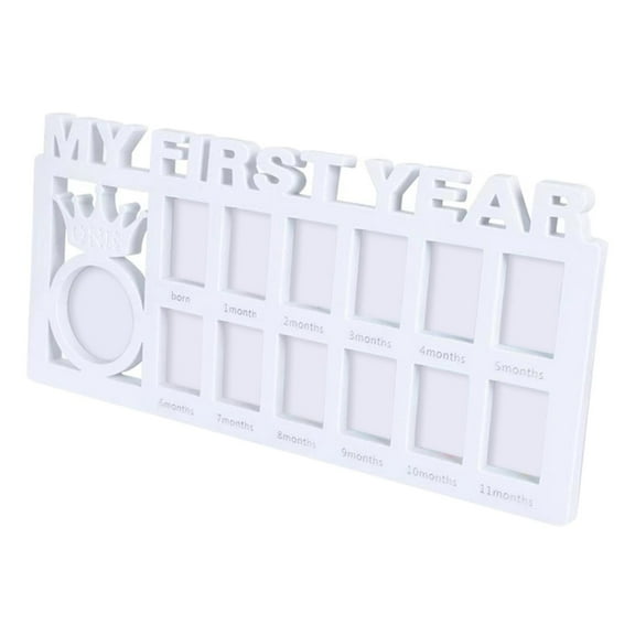 Photo Frame gift for children Commemorate My First Year Newborn Desktop Display Baby