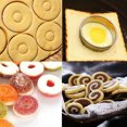 thumbnail image 3 of Mini geométrica en forma de galleta cortador 24 corazón triángulo redondo pequeño círculo hornear acero inoxidable, 3 of 8