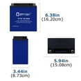 thumbnail image 2 of YTX16-BS Lithium Replacement Battery compatible with Powersport Motorcycle Scooter ATV, 2 of 14