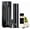 Black, variant on Luxscent Collection Wireless Aroma Diffuser with 120ml Scent Oil, Covers up to 1000 sq ft, Iconic