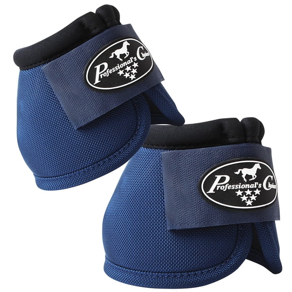 XX Large Professional Choice Tack Ballistic Overreach Horse Bell Boots Navy