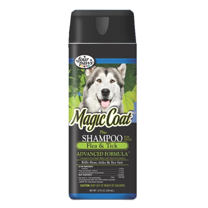 Four Paws Magic Coat Plus Flea and Tick Shampoo 16 oz.