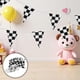 thumbnail image 2 of 2pcs Triangle Flags Bunting Banner: 10m Checkered Triangle Pennant Banner - Polyester Party Flags For Birthday Racing Events Decorations, 2 of 3