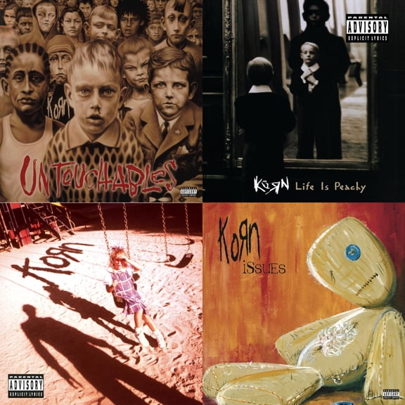 Life Is Peachy & Korn (Explicit) & Issues (Explicit) & Untouchables [CD Bundle]