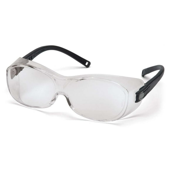 Black Frame/Clear Anti-Fog Lens