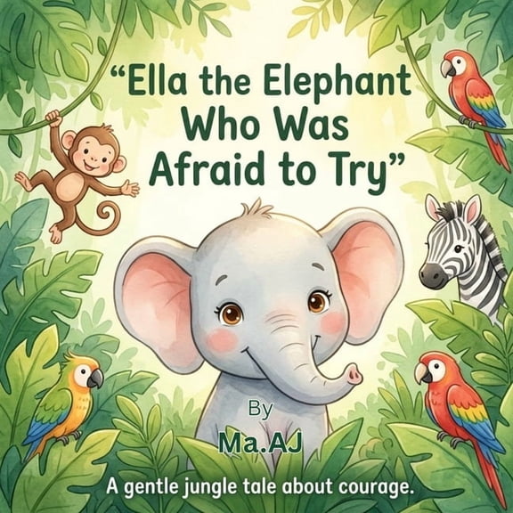 Ella the Elephant Ella The Elephant Who Was Afraid to Try, Book 1, (Paperback)
