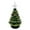 A, variant on PuSpu Home Decoration Resin colored lights Christmas tree ornaments desktop Christmas decorations Christmas props Holiday Products