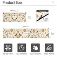 thumbnail image 3 of Yayeee Faucet Mat for Kitchen Sink 14.7" Diatomite Long Splash Guard Pad, Halloween Cute Ghosts, 2 Pack, 3 of 7