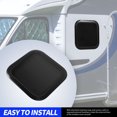 thumbnail image 3 of RV Window, 500 X 500mm Fixed RV Window Aluminum Alloy Frame Tempered Glass Waterproof  Window For Yacht, 3 of 8