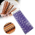 thumbnail image 2 of Bovemsi Clearance Straws Friendly Halloween 19cm Long 25 Set 6 To Choose From, 2 of 9