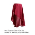 thumbnail image 3 of XISAOK Adults Women Ballet Dance Skirts Chiffon Dance Skirts Soft Breathable Dress, 3 of 21