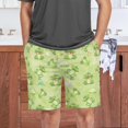 thumbnail image 7 of CROPD Music Notes Pajama shorts Mens Lounge Sleep Shorts Casual Men Pajama Bottoms with Pockets Drawstring, 7 of 7