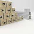 thumbnail image 6 of Ekena Millwork 42"H x 10'L Fiberthane Arcadian Unassembled Balustrade Railing Kit, Style A (7 3/8" On-Center Spacing to Pass 4" Sphere Code), 6 of 6