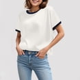 thumbnail image 2 of Kogui Girls T Shirts Athletic Stylish Tropical Crop Top for Little & Big Girls Cool Summer T Shirt Clothes Size 6-7 (White,6-7 Years), 2 of 5