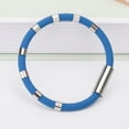 thumbnail image 3 of Hyasfey Anions Bracelet Minimalism 8-tube Negative Ion Balance Energy Wear-resistant Decorate Unisex Human Body Electrostatic Releaser Bracelet Daily Life Accessory, 3 of 7