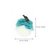 thumbnail image 3 of 3Pcs Bath Ball Large Shower Ball Double Color Mesh Bath Sponge Bath Bubble Net Bathing Supplies 50G (White and Pink + White and Cyan + Cyan), 3 of 4