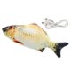 thumbnail image 4 of Juguete Eléctrico de Gatos Sunnimix Animal Marino Realista Pescado de Masticar Carpa falsa meneando eléctrica, 4 of 8