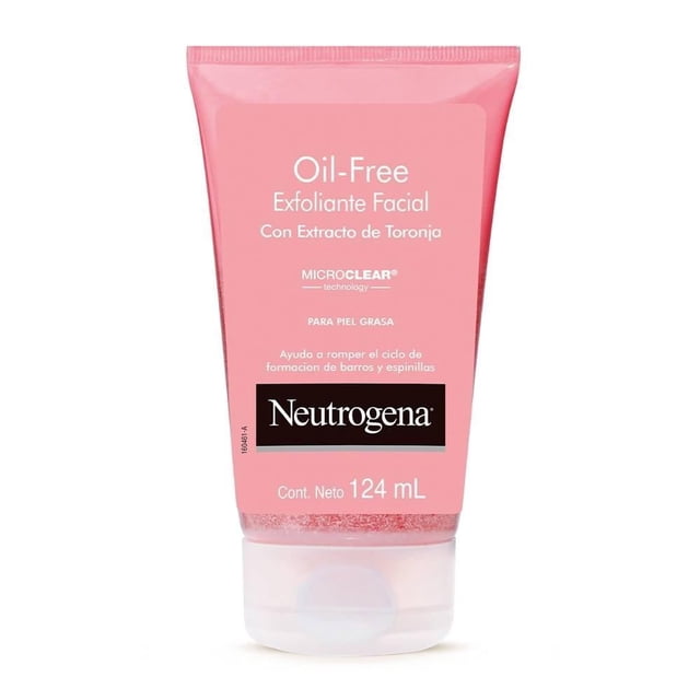 Exfoliante facial Neutrogena oil free toronja ácido salicílico 124 ml
