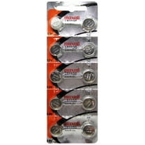 Strip of 10 Fresh Maxell LR1130 (189) 1.5v Alkaline Batteries