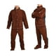 thumbnail image 3 of Traje de soldadura de cuero perfecl con chaqueta y pantalones equipo de protección, 3 of 8