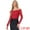 Red, variant on DARING DIVA Women's Sheer Long Sleeves Off Shoulder Floral Lace Tops XL Red