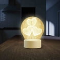 thumbnail image 4 of Hot Sale！Valentines Day Gifts for Anniversary Couple,Personalized Heart Acrylic LED Night Light,Valentines Day Gifts for Him Her Boyfriend Parents Women Men,Valentines Day Decor,Couples Gifts, 4 of 5