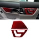 thumbnail image 1 of Cubierta de botón de consola de asiento de fibra de carbono roja para Benz W204 2007-2013 Rojo Verde, 1 of 5