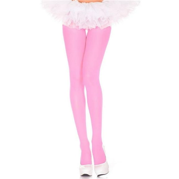 Sky Hosiery 747-DOLL PINK Opaque Nylon Tights, Doll Pink - One Size