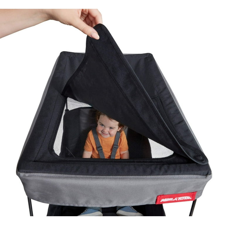 Radio Flyer Trav'ler Stroll 'N Wagon with Cover, 120 lbs - Walmart.com
