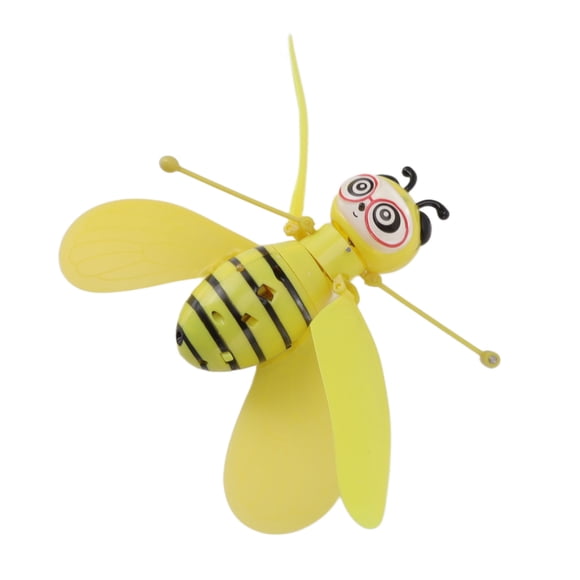 Flying Dolls, Bee Shape Easy To Operate Intelligent Induction Practical Flying Toys ABS Material for Beginner for Outdoor