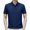 Navy, variant on WREESH Men's Solid Henley Shirts Button-Loose Casual Short Sleeve Shirt a Classic Solid Color Top for Men's Daily Wear Black