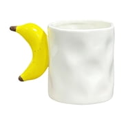 Weloille Ceramic Coffee Mug 1 Piece, Microwave Safe Drink Cup, Comfortable Grip Smooth Surface Beverage Cup, Versatile Mug for Office Bedroom Home Daily Use Coffee Tea Milk Drinks