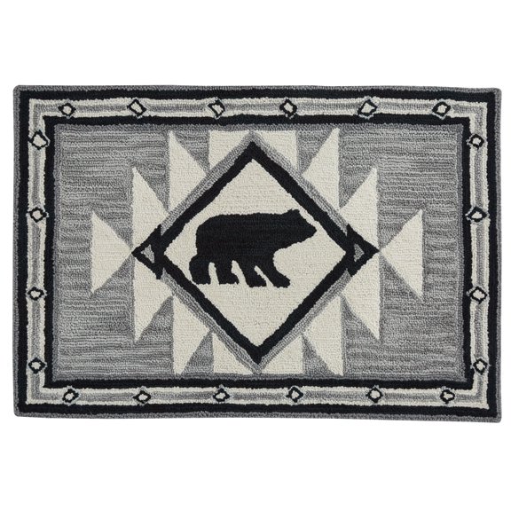 Park Designs Southwestern Rustic Hooked Indoor Rug 2' x 3'