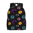 thumbnail image 1 of The Nightmare Before Christmas Backpack Laptop School Bag College Student Satchel Lightweight Basic BackpackF, 1 of 1