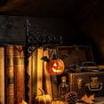 thumbnail image 2 of Chamoist Vintage Wrought Iron Book Nook Light,Hanging Lantern LED Bookcase Lamp,Battery Operated Decorative Wall Light for Bookshelf Living Rome Indoor Home Decor, 2 of 5