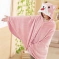 thumbnail image 3 of YHAICO Electric Throw Blanket Heated Blanket Twin Heated Blanket King Size Flannel Faux Cape for Women Lightweigh Blanket, 3 of 4