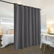 thumbnail image 3 of Cortinas separadoras de ambientes RYB HOME, opacas, color gris, 250 x 210 cm, 1 panel, 3 of 9