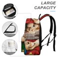 thumbnail image 4 of Alvin y las Ardillas-theme Backpack, Campus style schoolbag Bookbag with Adjustable Shoulder Straps And Large Zip Compartment, Unisex Travel Bags.42x30x15cm, 4 of 6