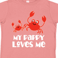 thumbnail image 4 of Inktastic My Pappy Loves Me Grandchild Beach Crab Boys Toddler T-Shirt, 4 of 5