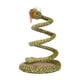 thumbnail image 1 of Juguete de serpiente en espiral para gatos, juguete de acción en espiral para mascotas, juguete interactivo creativo con resorte. Verde Amarillo, 1 of 9