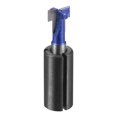 thumbnail image 4 of Uxcell Shank Dia Keyhole T-Slot Router Bit Cutter with Router Collet Adapter 1/4 x 7/16", 4 of 5