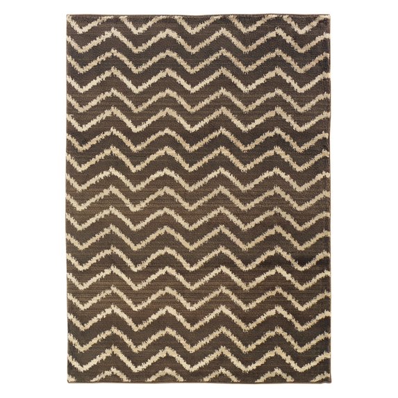 Oriental Weavers Marrakesh 5993D Brown/Ivory Tribal Runner Indoor Area Rug