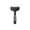 Black, variant on FEOLGEHLY Pet Dematting Comb for Dogs Cats - Undercoat Rake Deshedding Brush with Stainless Steel Teeth, Rounded Tips, Non-Slip Handle, Gentle Grooming Tool for Long Short Hair Breeds (Yellow)