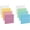 7 Colors 400 Sheets, variant on 400 Sheets Colored Transparent Sticky Notes - 3 x 3 in Translucent Sticky Notes, Pastel Clear Waterproof See Through Self-Sticky Note, Aesthetic Bible Journaling Sticky Notes (8 Pads)