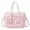 Pink, variant on Ita Crossbody Tote Bag, Pin Display Bag with Insert, Cute Messenger Bag, Tote Bags with Zipper Ruffle, Y2k Aesthetic Trendy
