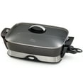 thumbnail image 1 of Presto Electric Foldaway Nonstick Skillet with Tempered Glass Lid, 16", Black, 1 of 12