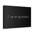 thumbnail image 2 of Inspirational Wall Art Not My Mistakes Motivation Wall Decor for Home Office Gym Inspiring Success Quote Print Ready to Hang Unframed, 2 of 13