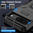 thumbnail image 5 of Funda para GANGXUN Google Pixel 8 - Soporte metálico, Función magnética, Negro, 5 of 5
