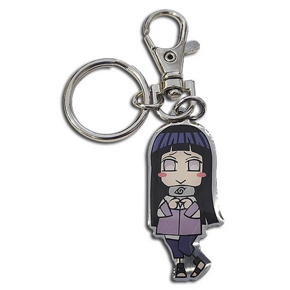 Naruto Shippuden- Hinata Metal Keychain