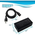 thumbnail image 3 of HQRP 48V Gigabit POE Injector IEEE 802.3AT for Mitel 5330e, 5340, 5340e IP Phone, 3 of 9